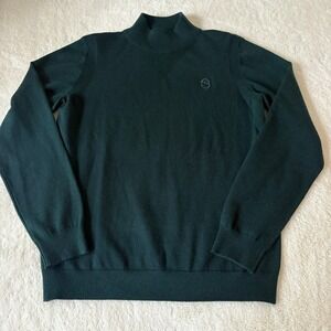 Samsheild Premium Line Lidia Pullover Women's L Evergreen Equestrian Merino Wool